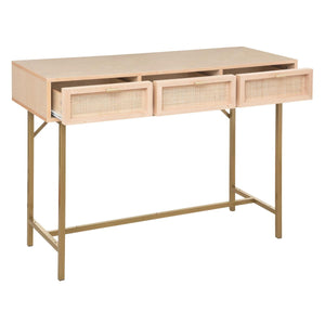 Masă de toaletă Atmosphera Rayo, 110 cm, mesteacăn, MDF