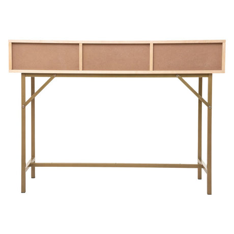 Masă de toaletă Atmosphera Rayo, 110 cm, mesteacăn, MDF