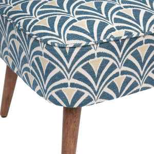 Fotoliu Kiara, albastru