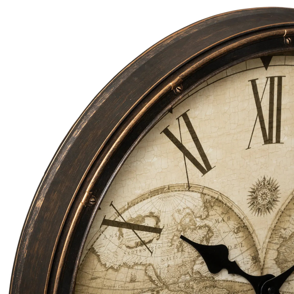 Ceas de perete Atmosphera Tomy, World, Ø51 cm, Plastic