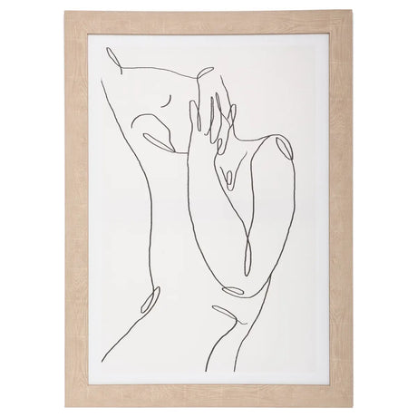 Pictură înrămată Atmosphere Face, Imprimeu pe pânză 50x70 cm, Modele asortate
