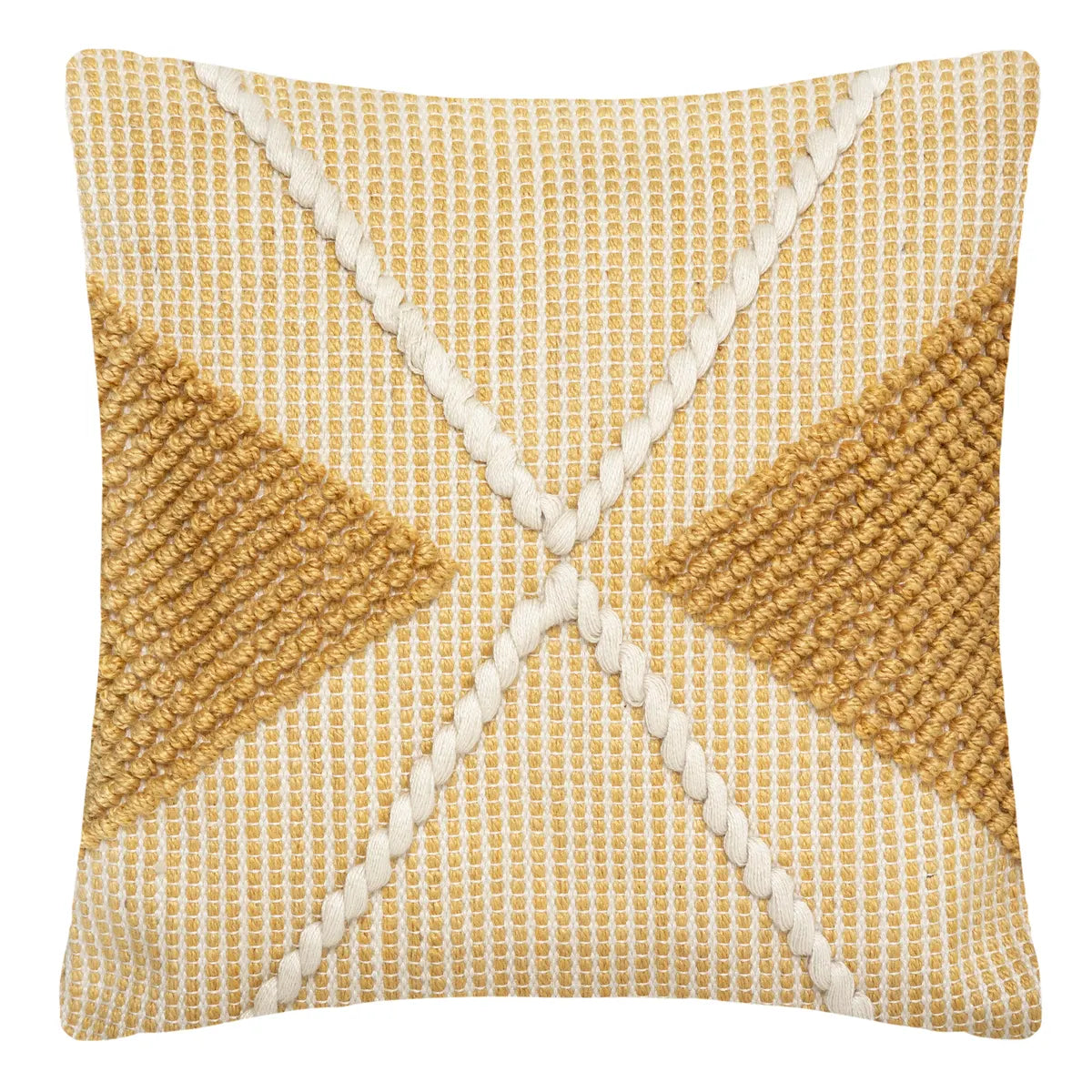 Pernă decorativă Atmosphera, 45x45 cm, ocru