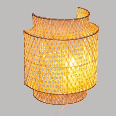 Lampă de perete Atmosphera Liby, 23 cm, Bambus