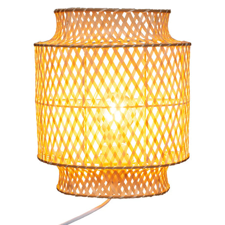 Lampă de perete Atmosphera Liby, 23 cm, Bambus