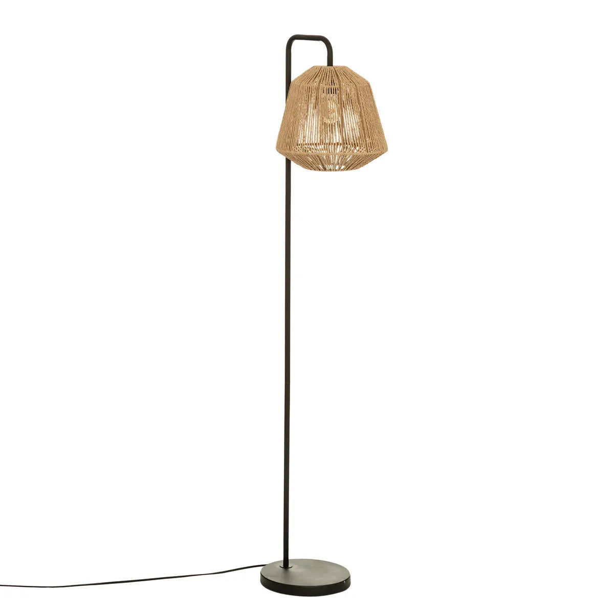 Lampă de atmosferă Jily, Metal, Natural, 150 cm