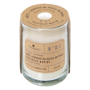 Lumânare parfumată Atmosphera anti-miros, sticlă, 130 g