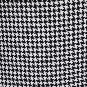 Scaun de sufragerie Atmosphera, negru în carouri