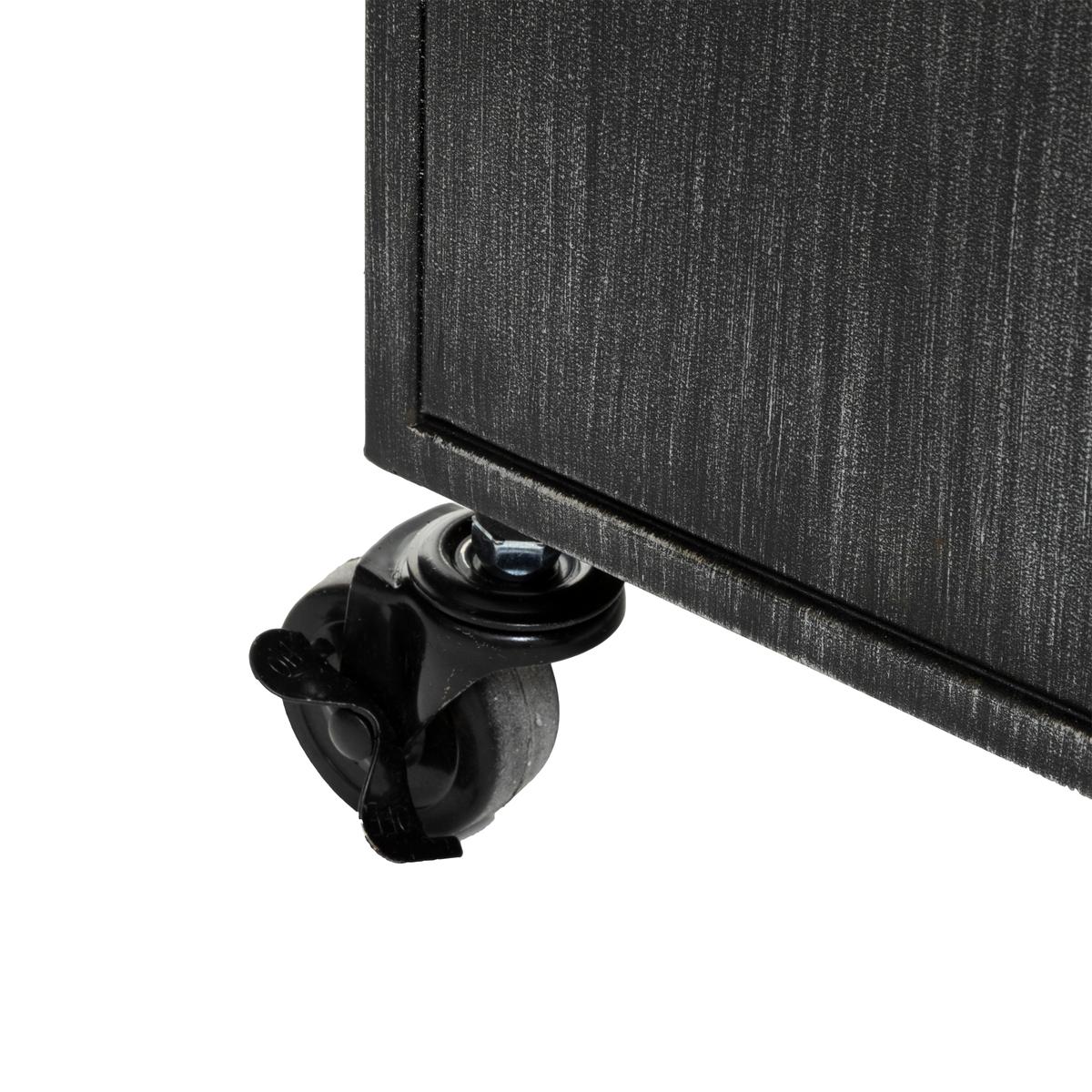 Comodă Atmosphera Sevin, 6 sertare, Gri închis