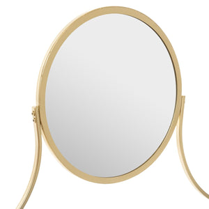 Masă consolă cu oglindă Atmosphera Artif, 98 cm, Metal