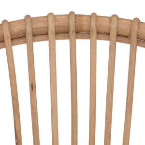 Fotoliu Atmosphera Neta, Rattan, Alb