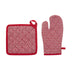 Set mănușă și covoraș de bucătărie Atmosphera Paty