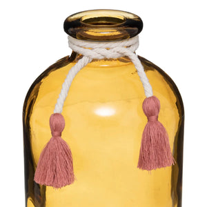 Vază Atmosphera Carmen, Galbenă, 25 cm