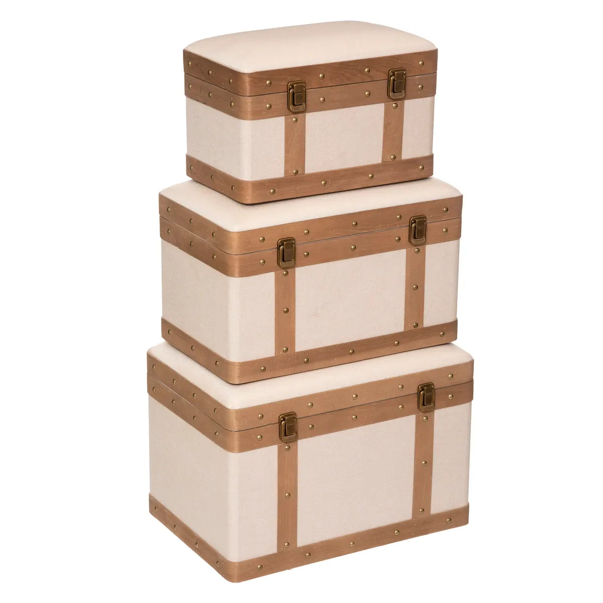 Set cutii de depozitare Atmosphera Norah, 39/44/51 cm