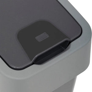 Coș de gunoi 5five, Plastic, Capac dublu