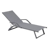 Șezlong pliabil Hesperide Bayamo, aluminiu