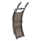 Șezlong pliabil Hesperide Samba, aluminiu