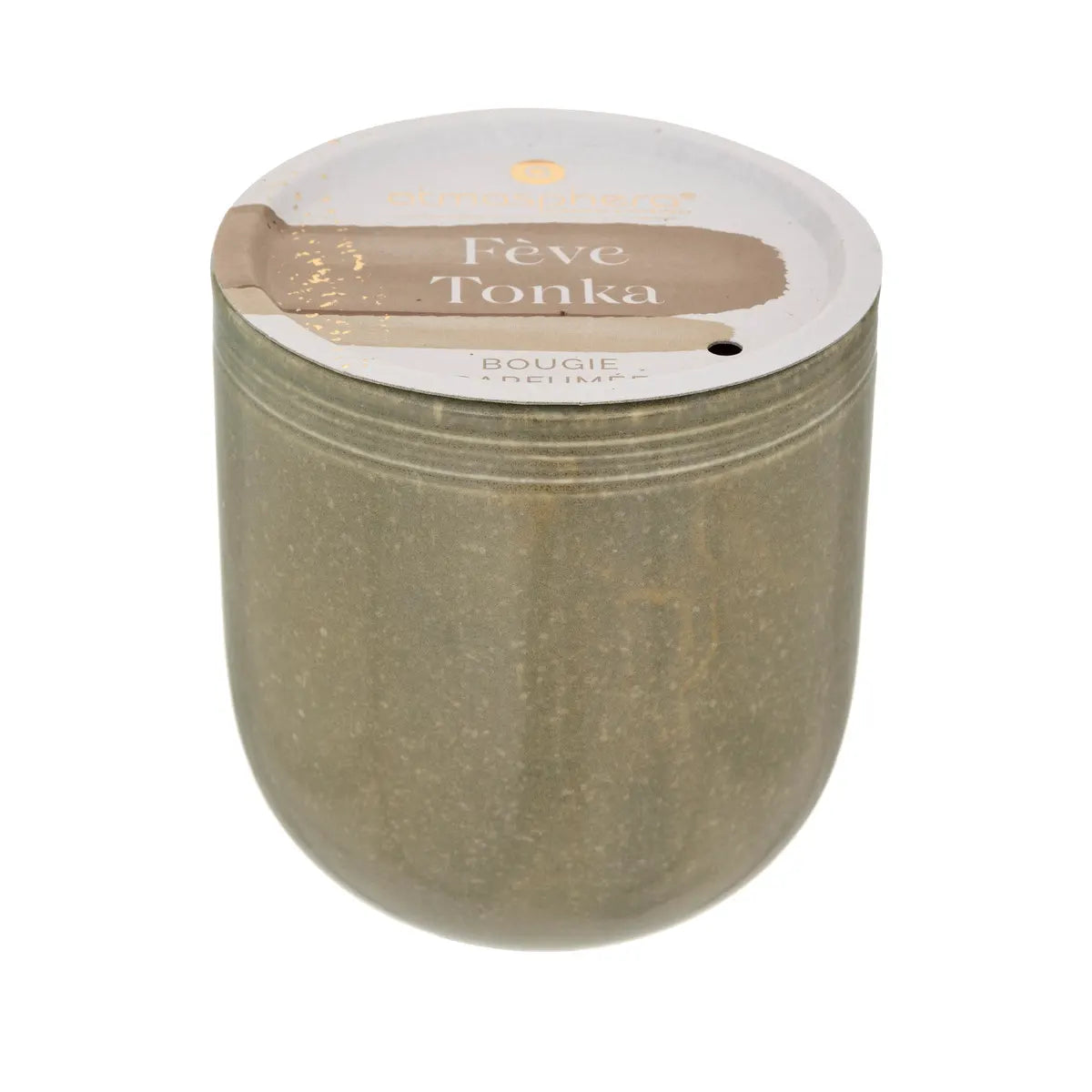 Lumânare parfumată Atmosphera Paola, Boabe de Tonka, Ceramică, 195 g