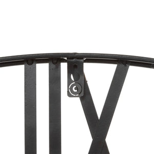 Ceas de perete Atmosphera Isea, Mecanism, Ø90 cm, Metal