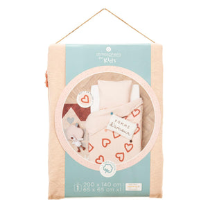 Lenjerie de pat pentru copii Atmosphera La campagne, 140x200 cm, bumbac