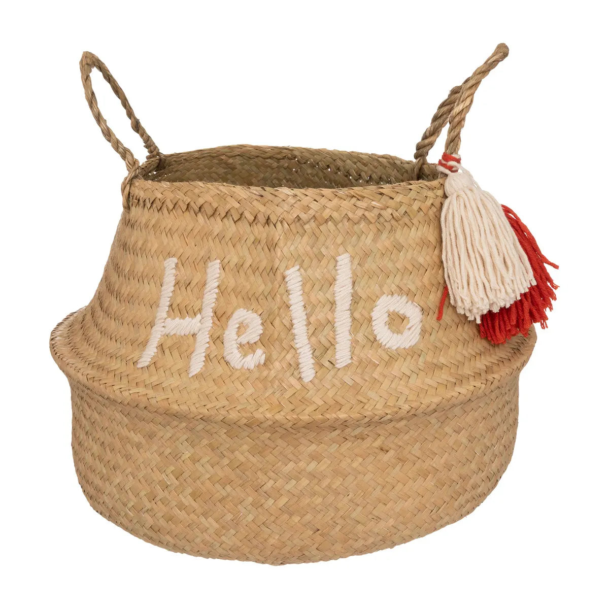 Coș de depozitare pliabil Atmosphera Oasis, 35cm, stuf