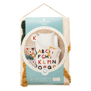 Lenjerie de pat reversibilă pentru copii Atmosphera Oasis, 140x200 cm, bumbac