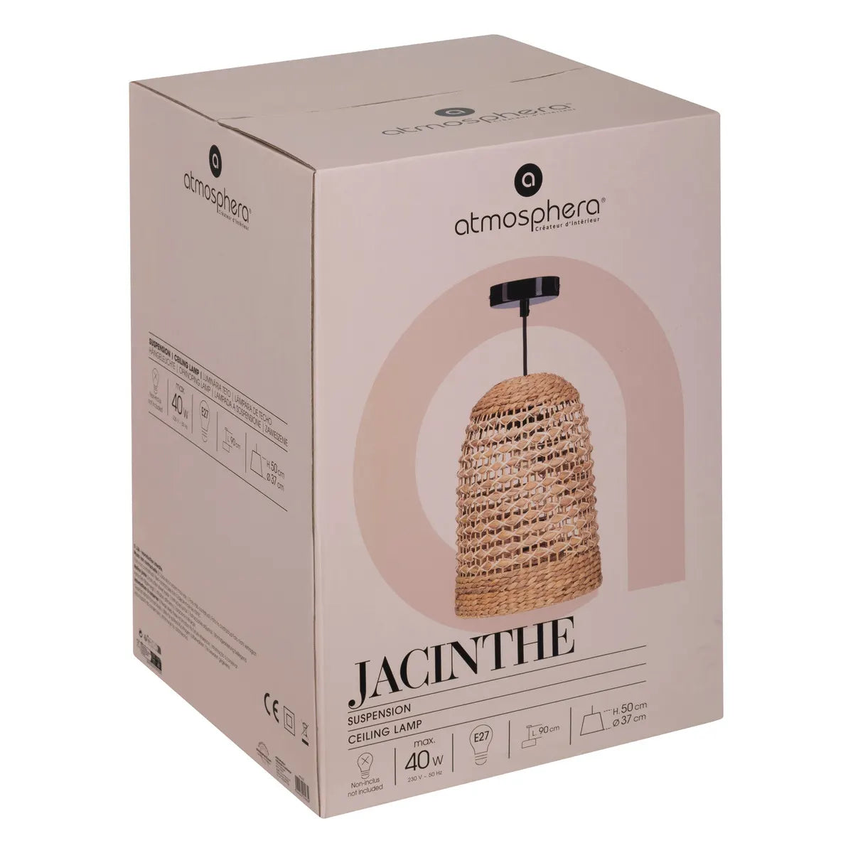 Lampă suspendată Atmosphera Sand, 37 cm, Zambilă de apă