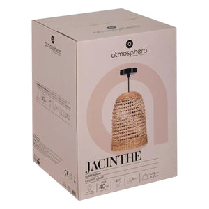 Lampă suspendată Atmosphera Sand, 37 cm, Zambilă de apă