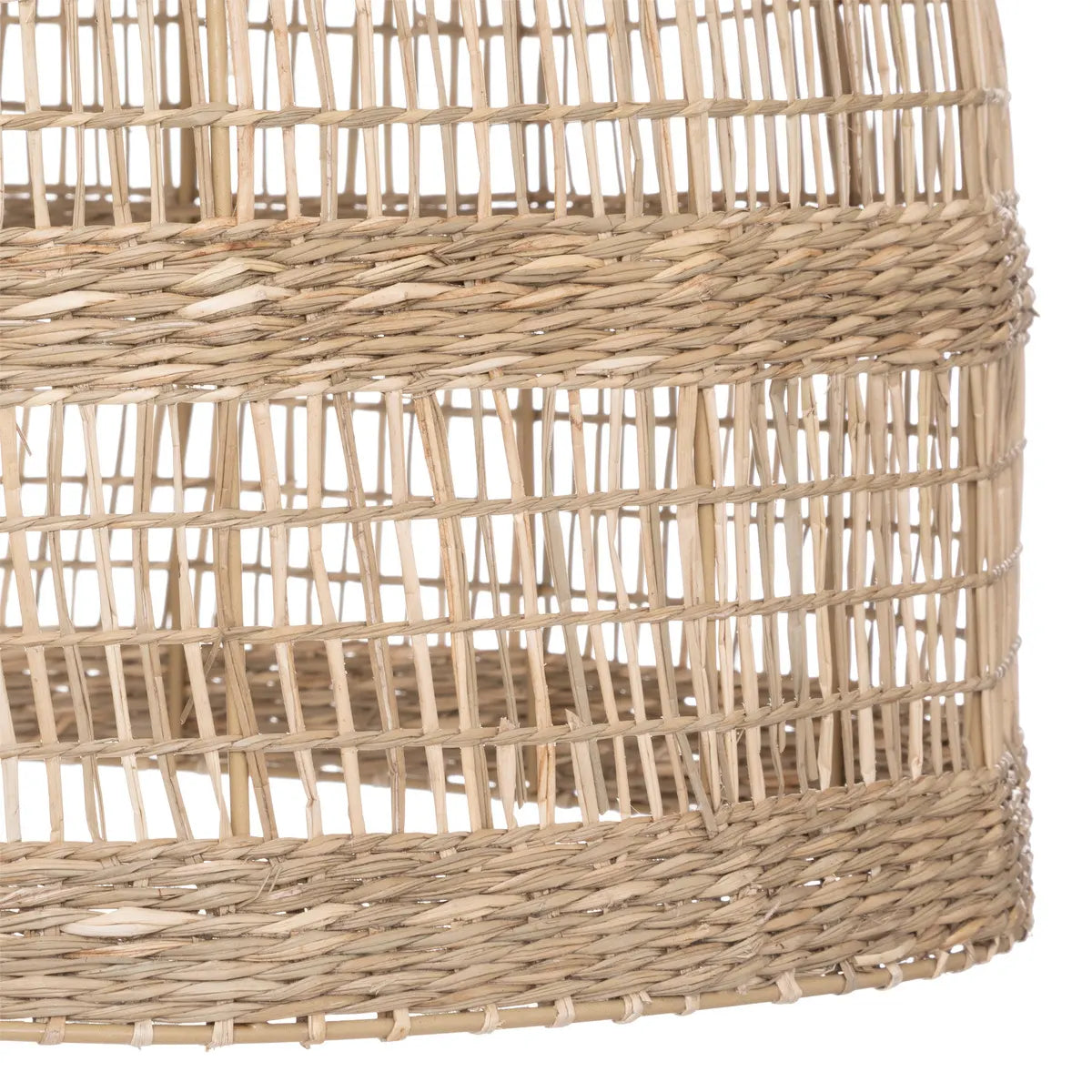 Lampă suspendată Atmosphera cu vedere la mare, 45 cm, stuf