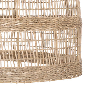 Lampă suspendată Atmosphera cu vedere la mare, 45 cm, stuf