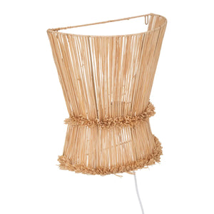 Lampă de perete Atmosphere Loa, 30 cm, Bambus