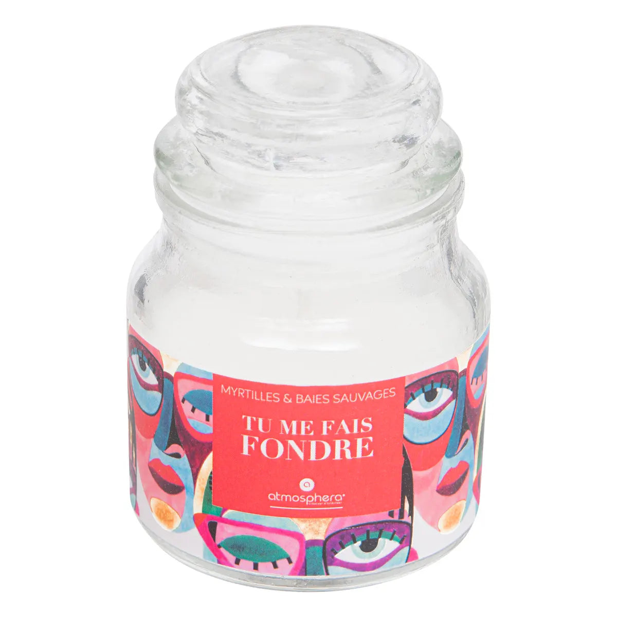 Lumânare parfumată Atmosphera Jomy, Sticlă, 65 g