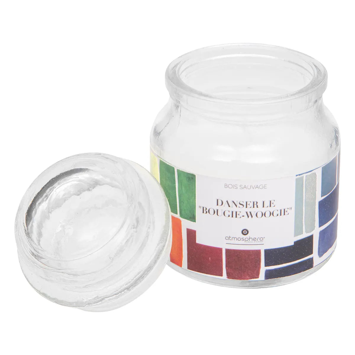 Lumânare parfumată Atmosphera Jomy, Sticlă, 65 g