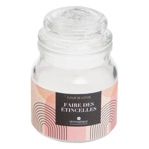 Lumânare parfumată Atmosphera Jomy, Sticlă, 65 g