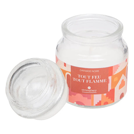 Lumânare parfumată Atmosphera Jomy, Sticlă, 65 g