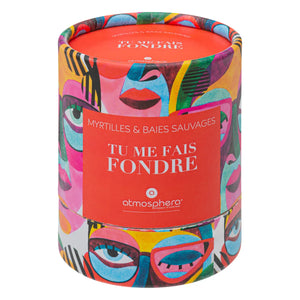 Lumânare parfumată Atmosphera Jomy, Sticlă, 200 g