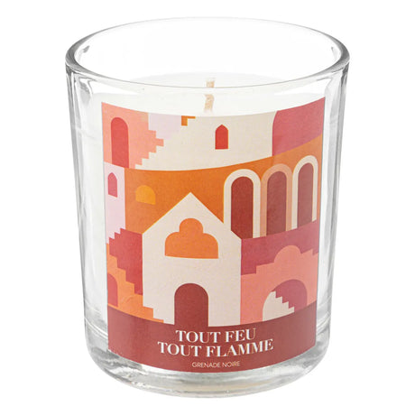 Lumânare parfumată Atmosphera Jomy, Sticlă, 200 g