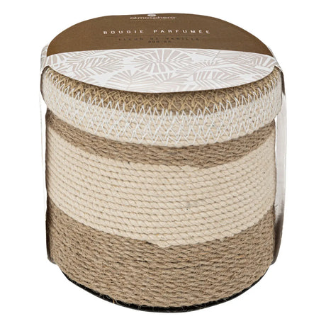 Lumânare parfumată Atmosphera Dolce Riviera, parfumată, ghiveci din frânghie, 600 g