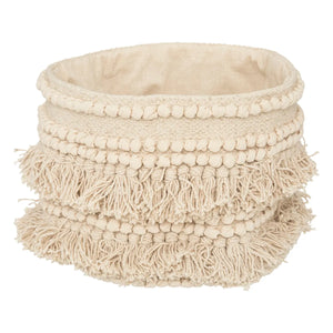 Set coș pliabil Atmosphera cu vedere la mare, Bumbac, Bej