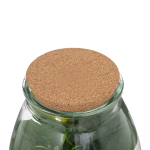 Terariu botanic cu atmosferă de plantă artificială, 29,5 cm