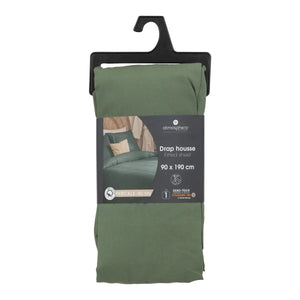 Cearșaf cu elastic Atmosphera, percale, 90x190 cm