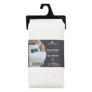 Cearșaf cu elastic Atmosphera, percale, 90x190 cm