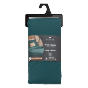 Cearșaf cu elastic Atmosphera, percale, 160x200 cm