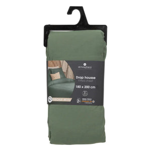 Cearșaf cu elastic Atmosphera, percale, 180x200 cm