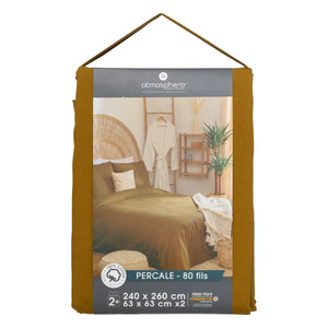 Lenjerie de pat Atmosphera Landiha, Percale, 260x240 cm