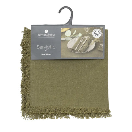 Set prosoape Atmosphera Maha, 40x40 cm, 2 buc.
