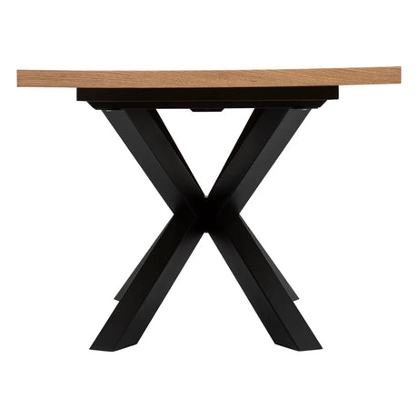 Masă extensibilă Olaf, 180-220x90 cm, MDF și frasin