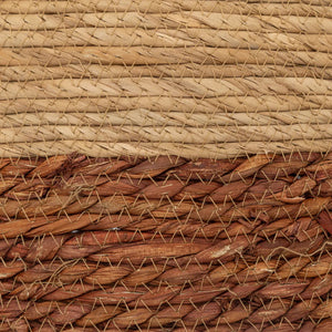 Set de coșuri pliabile Atmosphera Lena, 2 buc, stuf