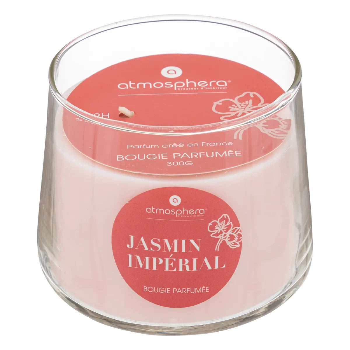 Lumânare parfumată Atmosphera Izor, Sticlă, 300 g