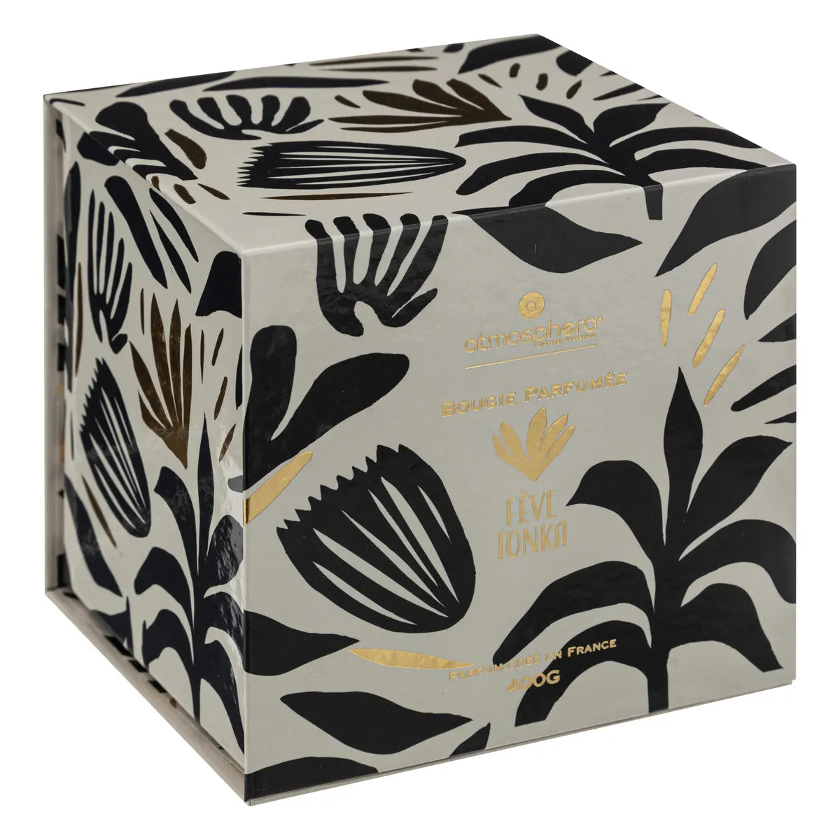 Lumânare parfumată Atmosphera Prună, Sticlă, 400 g