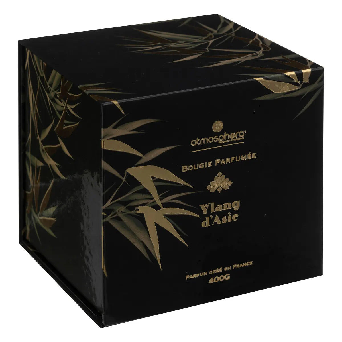 Lumânare parfumată Atmosphera Prună, Sticlă, 400 g